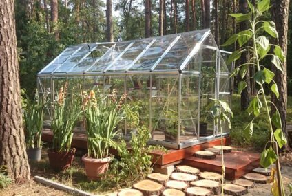 Moderní zahradní skleník nabízí možnosti nejen pro pěstování ovoce a zeleniny